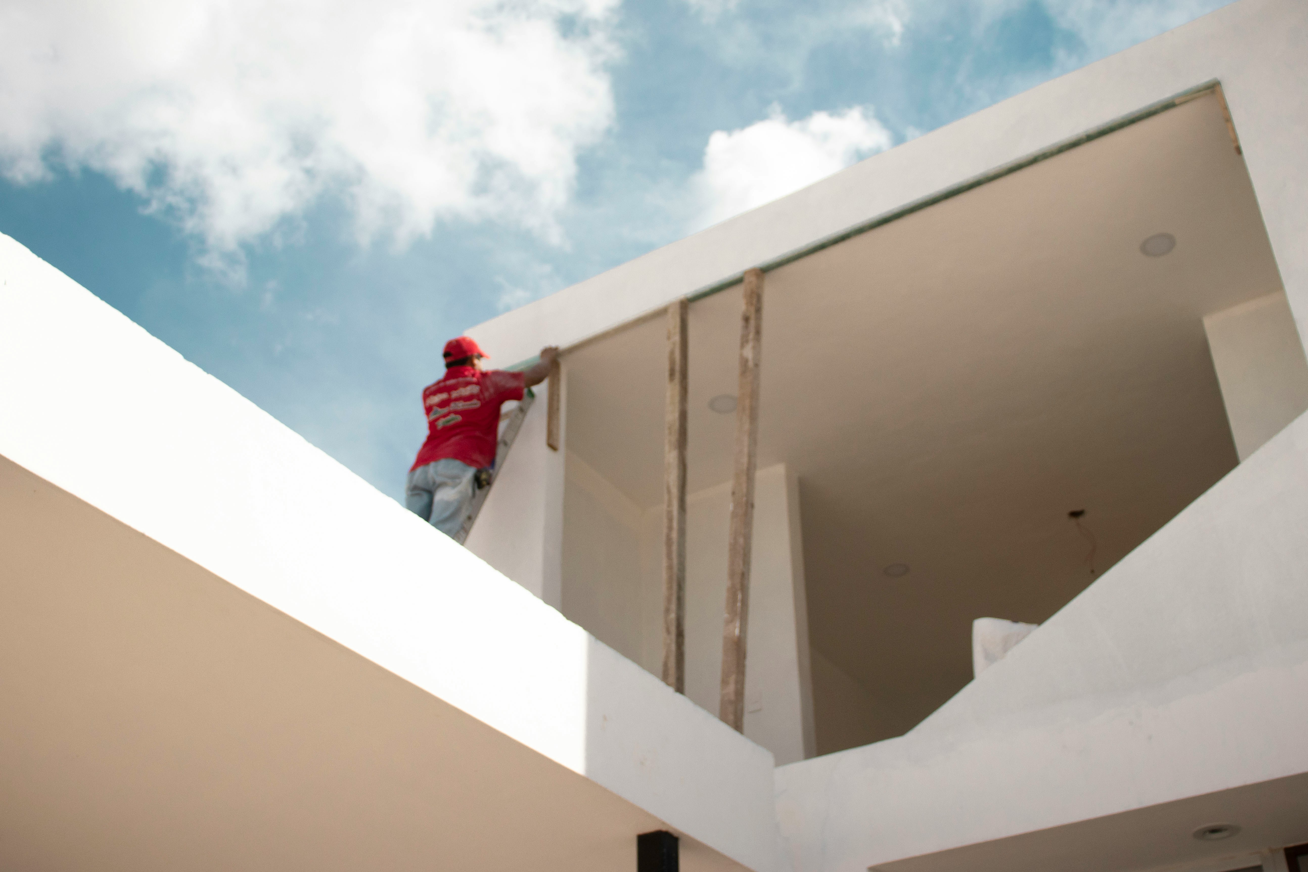 Rénovation d'une longère, vue 1