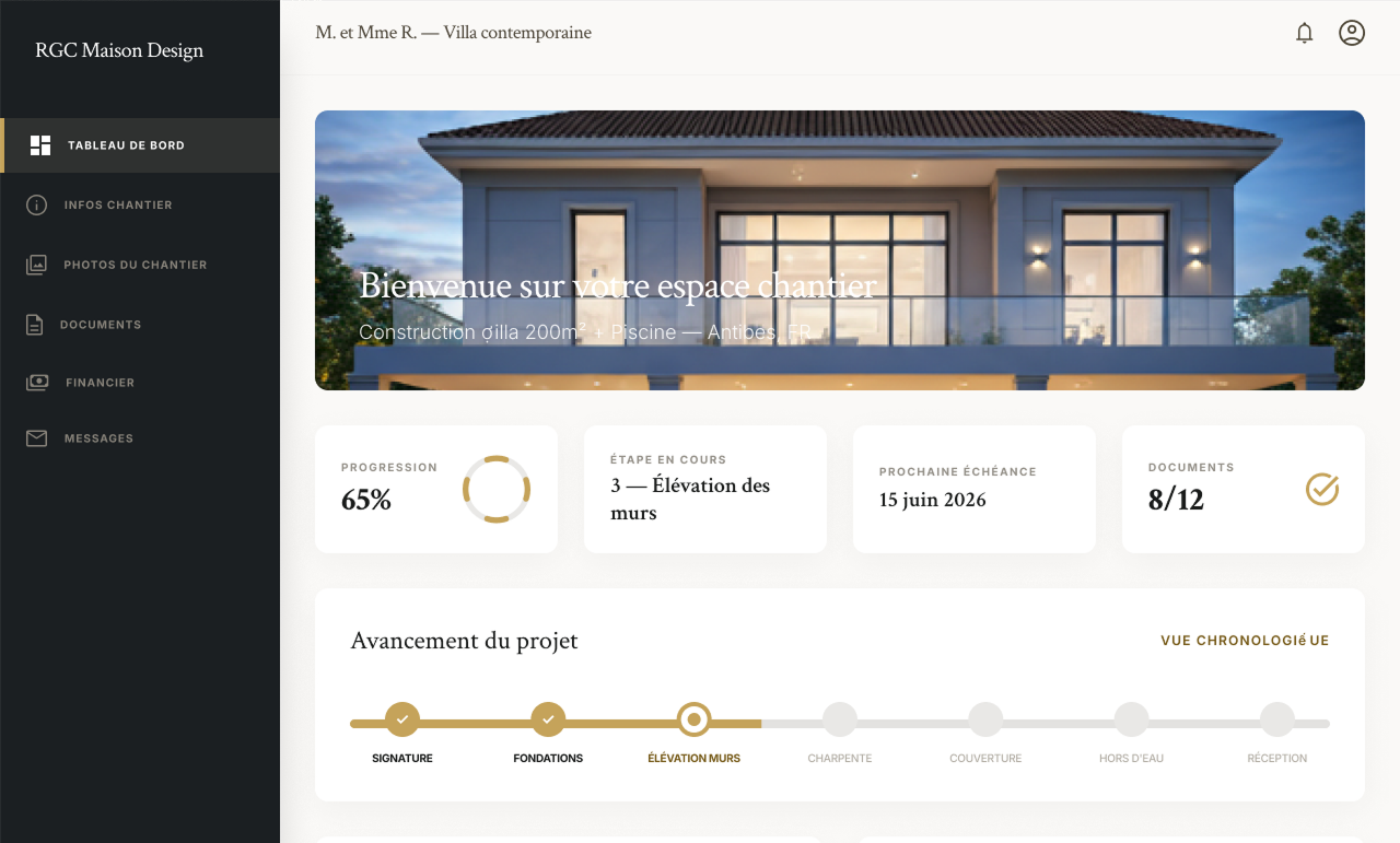 Rénovation d'une longère, vue 3